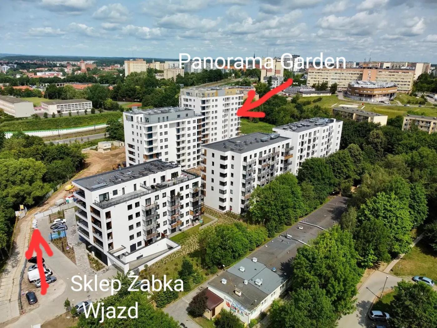 Panorama Garden Apartman Olsztyn  Kültér fotó